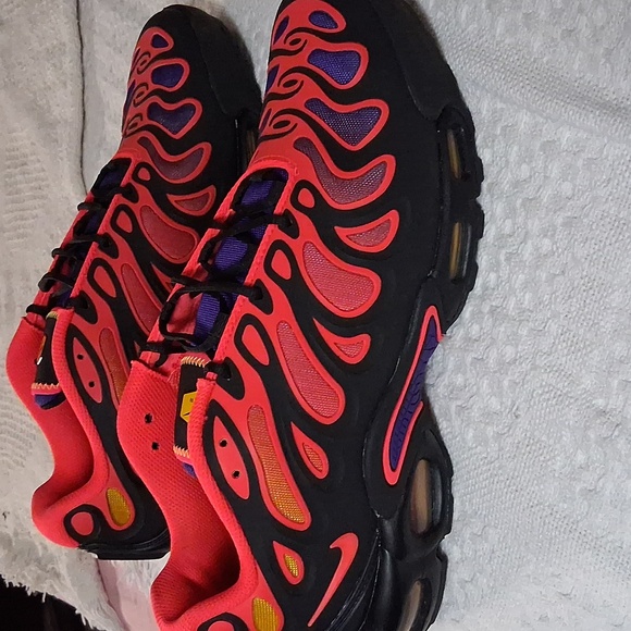 Nike Athletic Shoes - Red, Black, and Purple - Picture 1 of 4